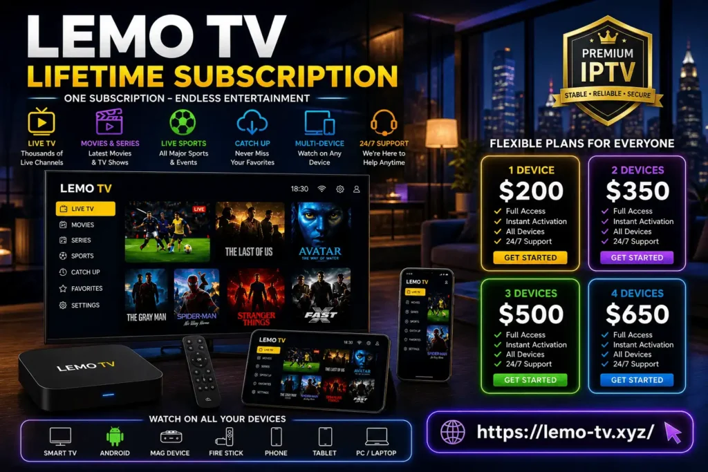 iptv lifetime subscription